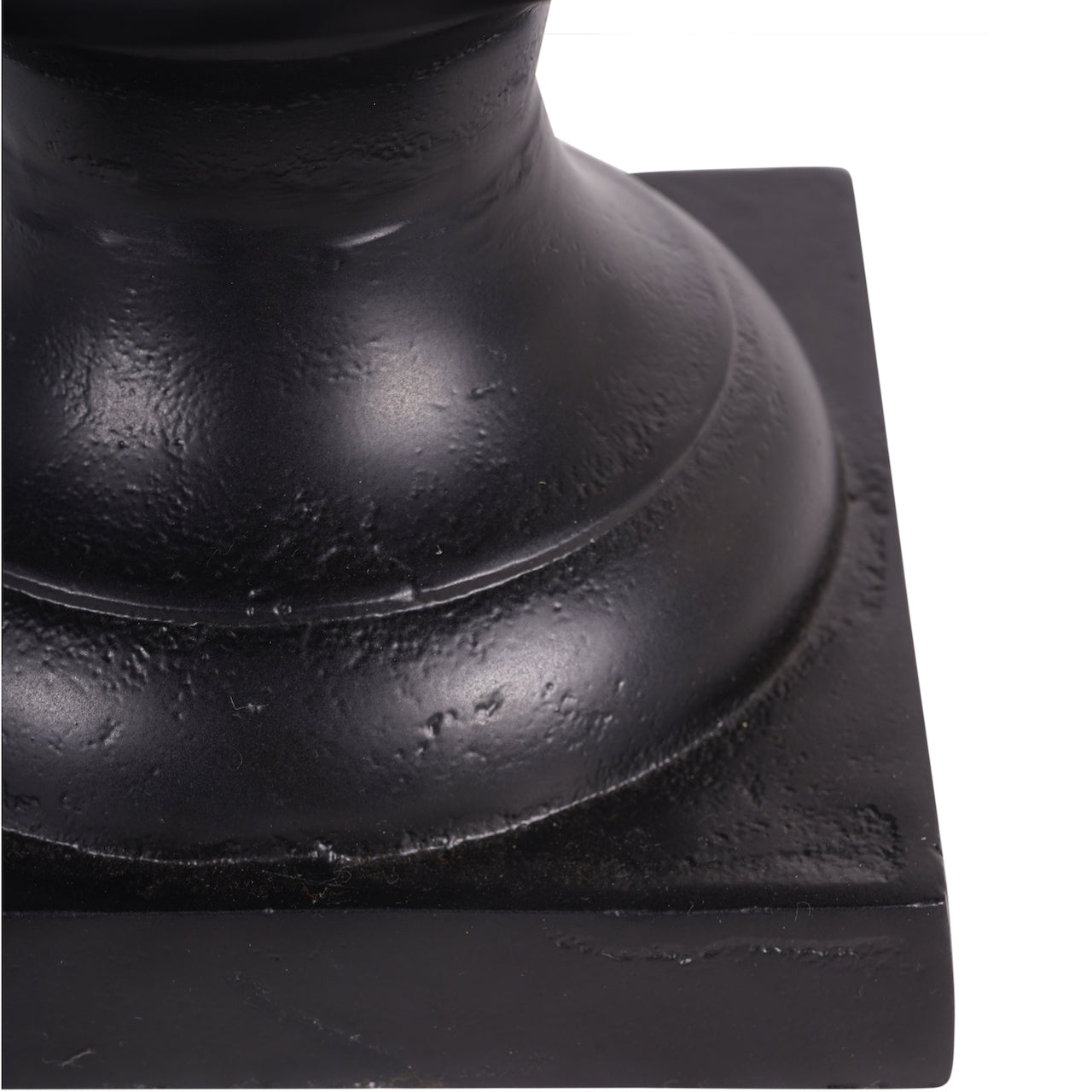 Buchan Black Aluminium Urn Vase